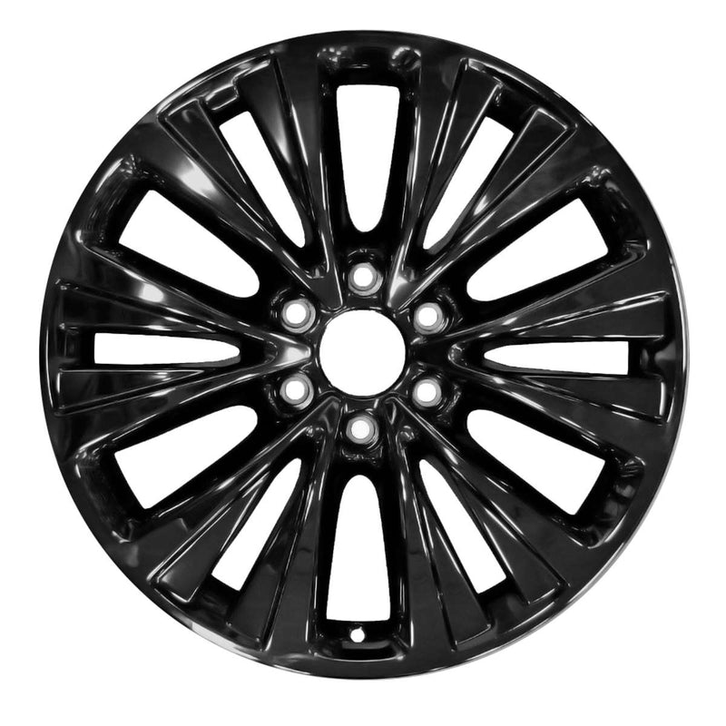 2017 lincoln navigator wheel 20 black aluminum 6 lug w10025b 3