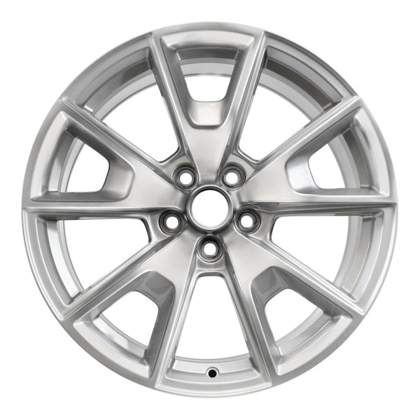 2015 ford mustang wheel 19 silver aluminum 5 lug w10033s 1