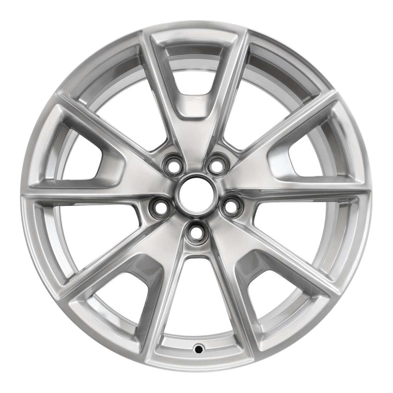 2015 ford mustang wheel 19 silver aluminum 5 lug w10033s 1