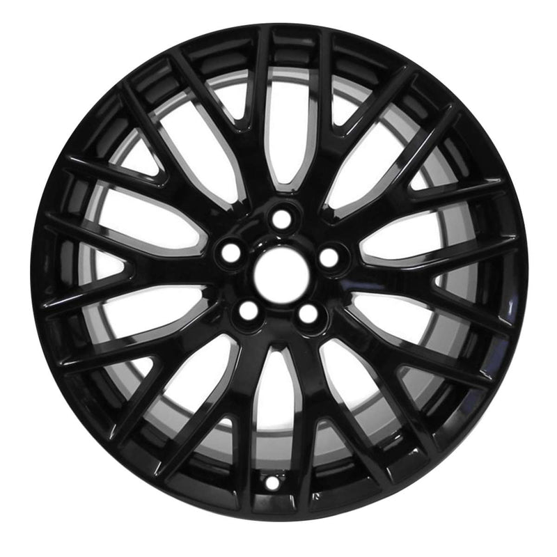 2021 ford mustang wheel 19 black aluminum 5 lug w10036b 7