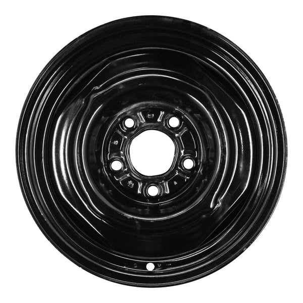 1977 pontiac safari wheel 15 black steel 5 lug w1004b 94