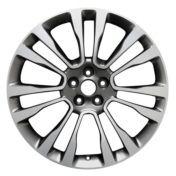 2020 lincoln continental wheel 20 machined hyper aluminum 5 lug w10091mh 4