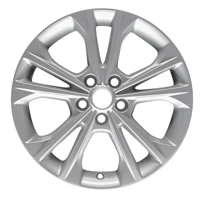 2017 ford escape wheel 17 silver aluminum 5 lug w10108s 1