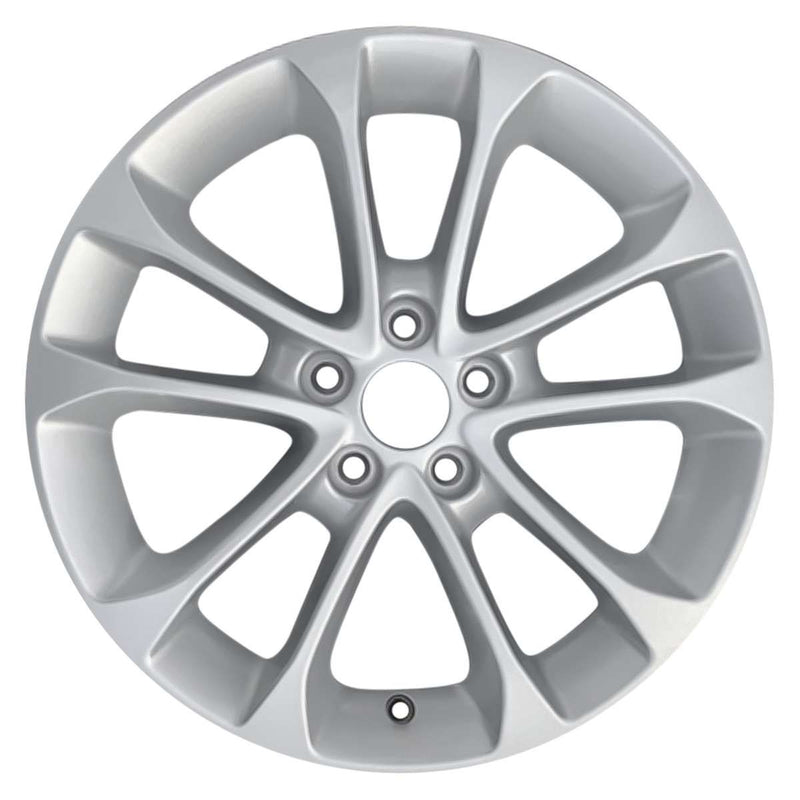 2019 ford fusion wheel 17 silver aluminum 5 lug rw10205s 1