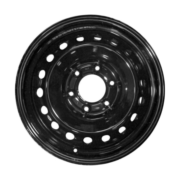 2020 ford ranger wheel 17 black steel 6 lug rw10227b 2