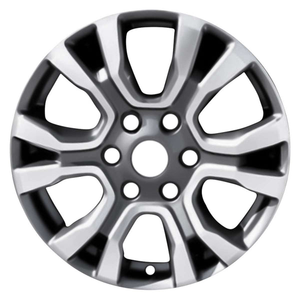 2020 ford ranger wheel 18 machined charcoal aluminum 6 lug w10232mc 2