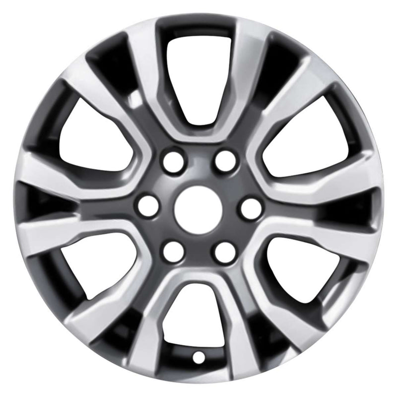 2019 ford ranger wheel 18 machined charcoal aluminum 6 lug w10232mc 1