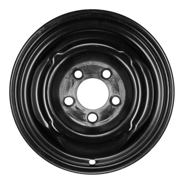 1980 oldsmobile cutlass wheel 14 black steel 5 lug w1204b 103