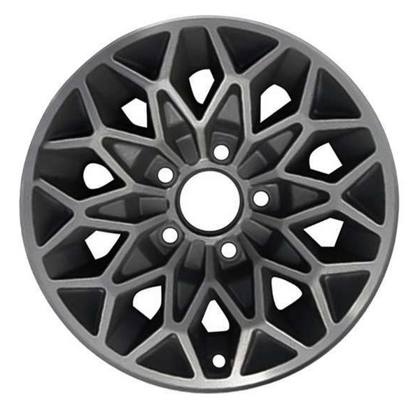 1980 pontiac catalina wheel 15 machined charcoal aluminum 5 lug w1213mc 3