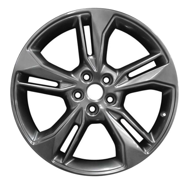 2018 ford fusion wheel 19 hyper aluminum 5 lug w19637h 2