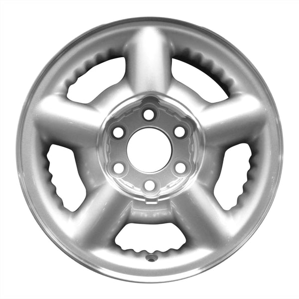 2000 dodge dakota wheel 15 silver aluminum 6 lug w2081s 5