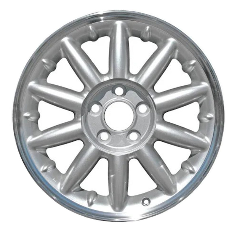 1999 chrysler sebring wheel 17 machined silver aluminum 5 lug w2084ms 2