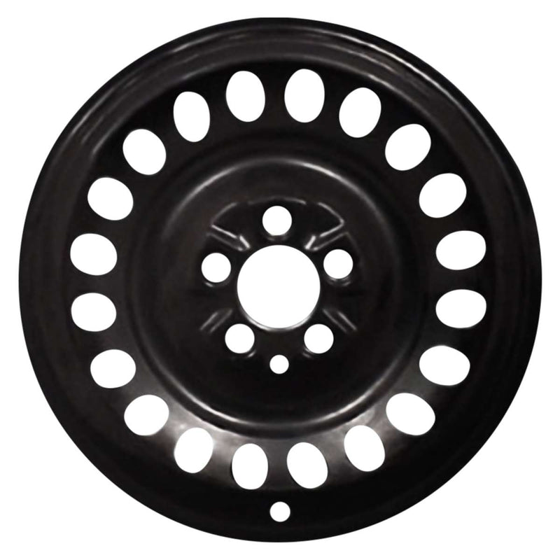 2001 dodge neon wheel 15 black steel 5 lug w2122b 2