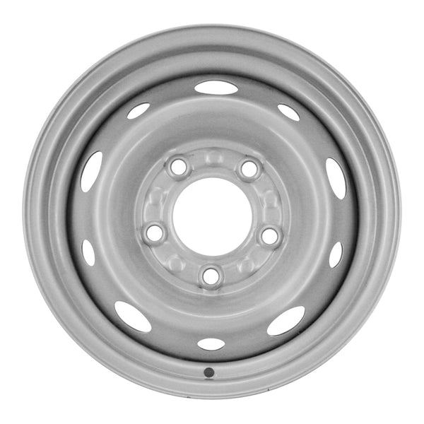 2000 dodge van wheel 15 silver steel 5 lug w2141s 3