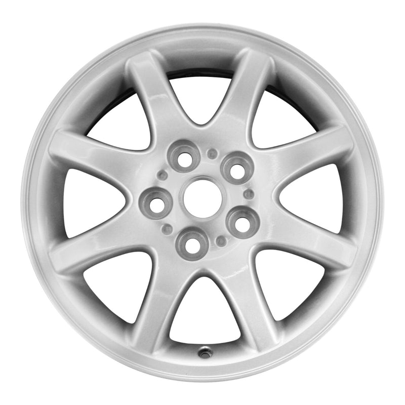 2001 chrysler sebring wheel 16 silver aluminum 5 lug w2146s 1