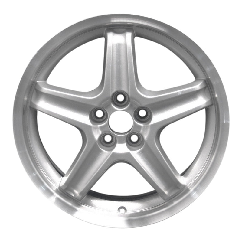 2004 dodge stratus wheel 17 machined silver aluminum 5 lug w2174ms 3