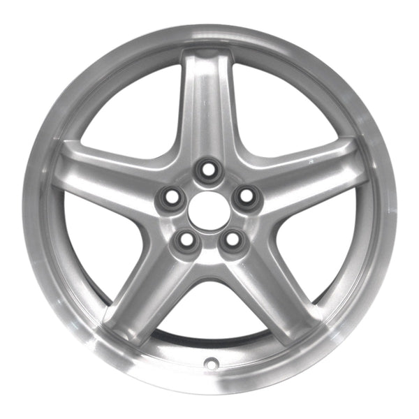 2003 dodge stratus wheel 17 machined silver aluminum 5 lug w2174ms 2