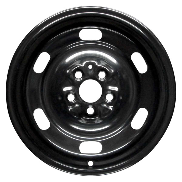 2008 chrysler pt wheel 15 black steel 5 lug w2198b 6