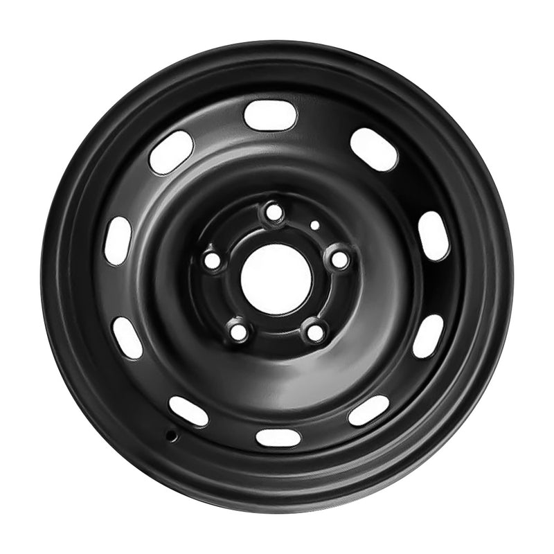 2004 dodge ram wheel 17 black steel 5 lug rw2215b 1