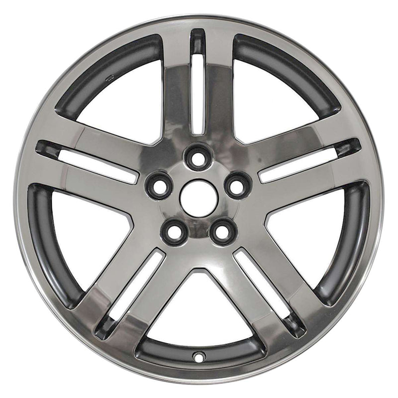 2007 dodge magnum wheel 18 polished charcoal aluminum 5 lug w2248pc 3