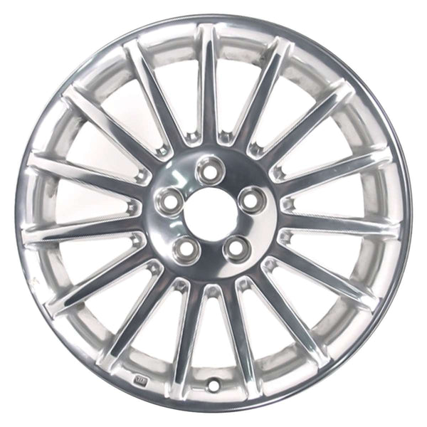 2007 chrysler pt wheel 17 polished aluminum 5 lug w2254p 3