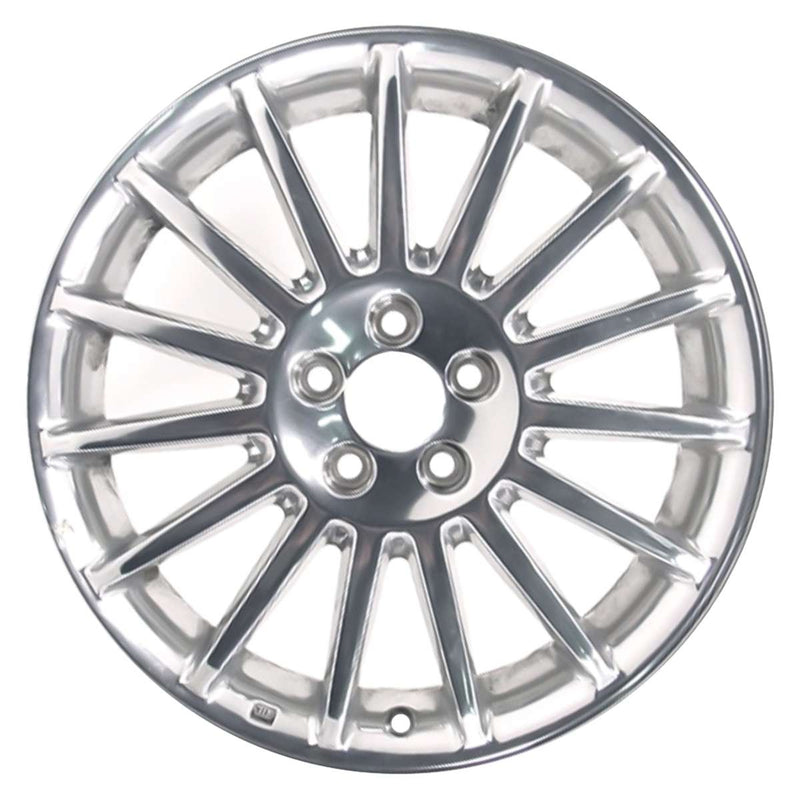 2007 chrysler pt wheel 17 polished aluminum 5 lug w2254p 3