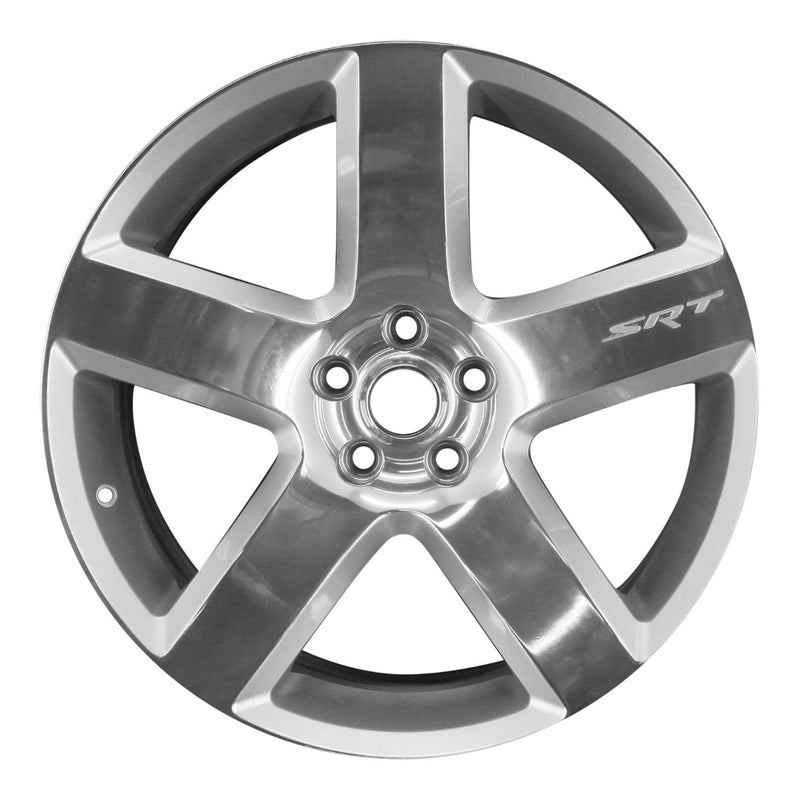 2007 dodge magnum wheel 20 polished silver aluminum 5 lug w2261ps 2