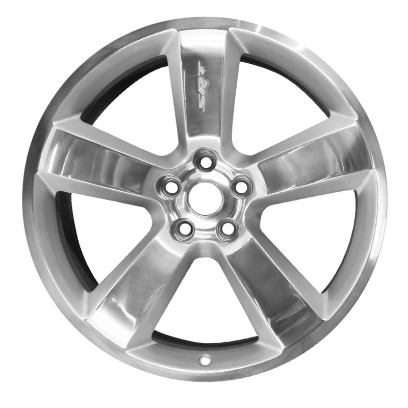 2009 dodge charger wheel 20 polished silver aluminum 5 lug w2262ps 4