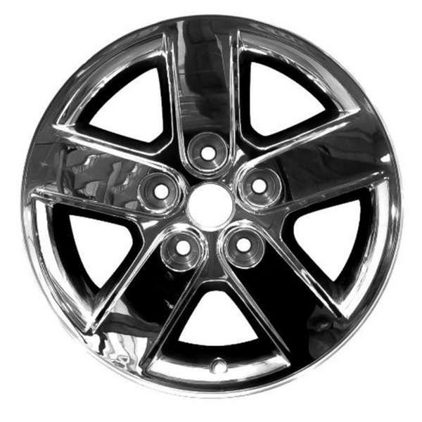 2009 dodge durango wheel 18 black clad aluminum 5 lug rw2271bclad 4