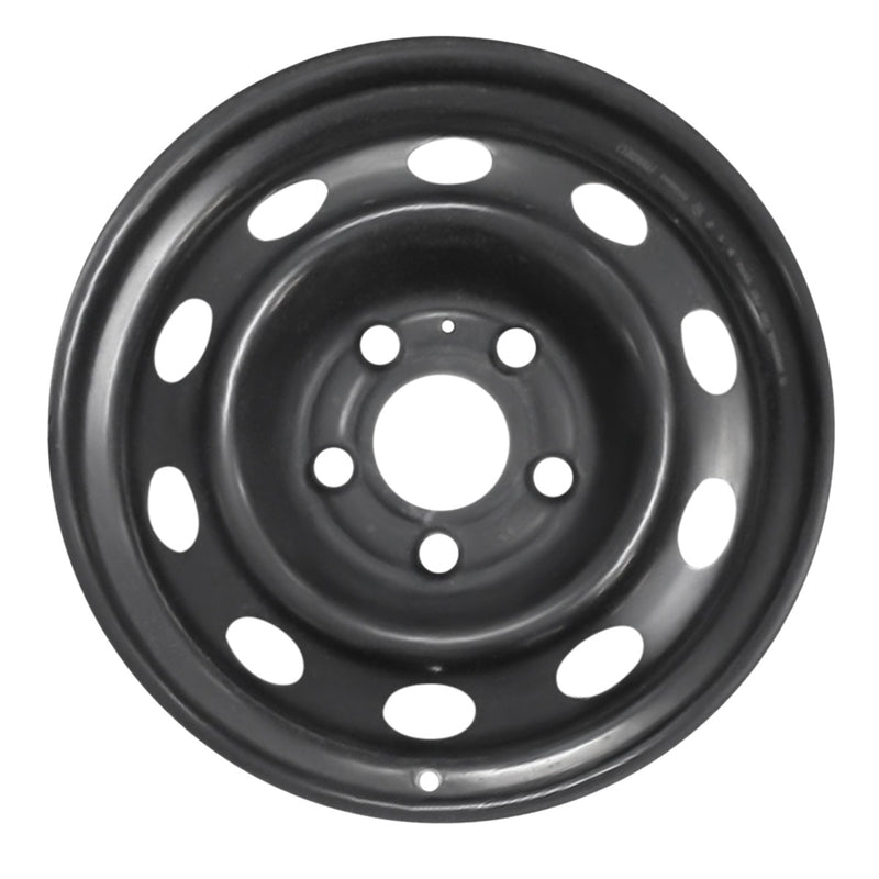 2008 dodge dakota wheel 17 black steel 5 lug w2314b 7