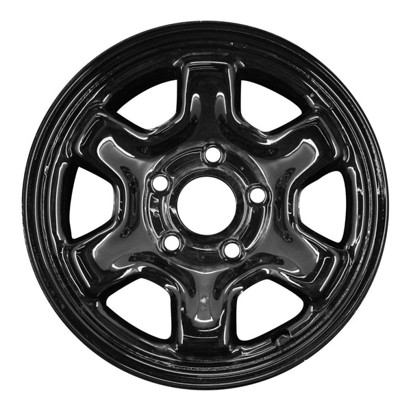 2008 dodge durango wheel 17 black steel 5 lug w2339b 10