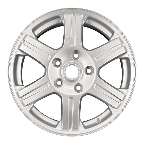 2004 chrysler pacifica wheel 17 silver aluminum 5 lug w2346s 3