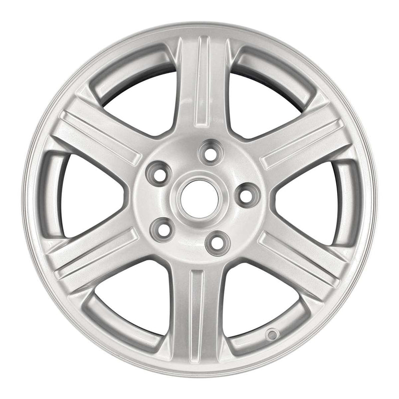 2004 chrysler pacifica wheel 17 silver aluminum 5 lug w2346s 3