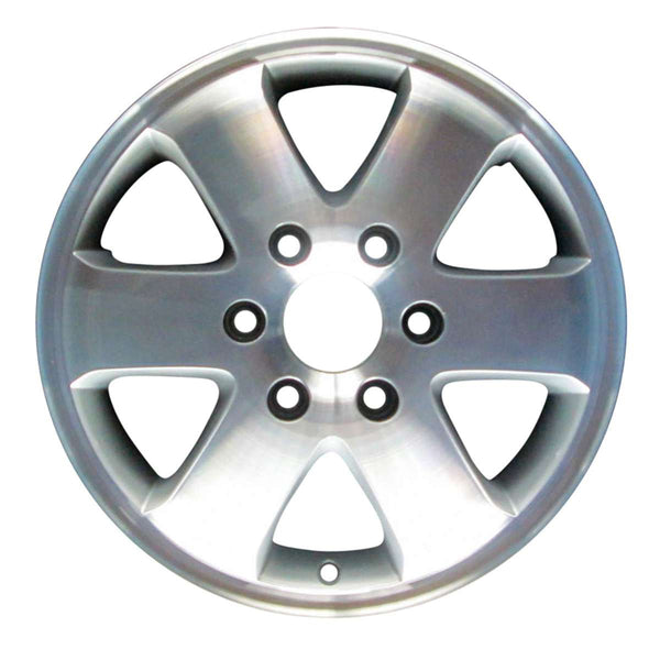 2009 mercedes sprinter wheel 16 machined silver aluminum 6 lug w2353ms 3