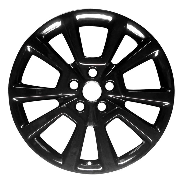 2016 Jeep Compass Wheel 18" Gloss Black Aluminum 5 Lug W9126GB-4