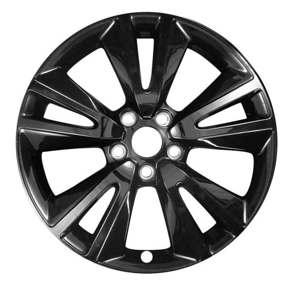 2011 dodge durango wheel 20 dark pvd chrome aluminum 5 lug w2393dpvd 5