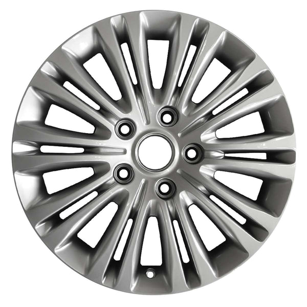 2014 chrysler town wheel 17 silver aluminum 5 lug w2402s 4