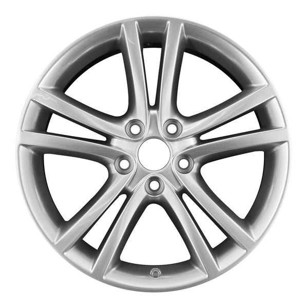 2013 dodge avenger wheel 18 hyper aluminum 5 lug w2404h 3