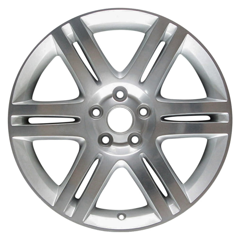 2011 dodge charger wheel 18 polished silver aluminum 5 lug w2409ps 1