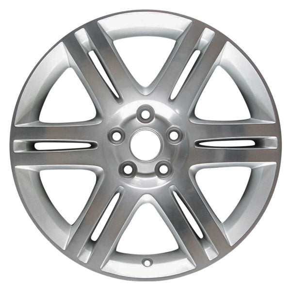 2012 dodge charger wheel 18 polished silver aluminum 5 lug w2409ps 2