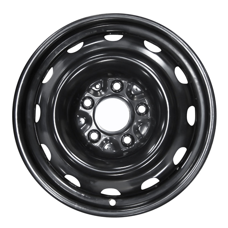 2010 dodge journey wheel 16 black steel 5 lug w2413b 2