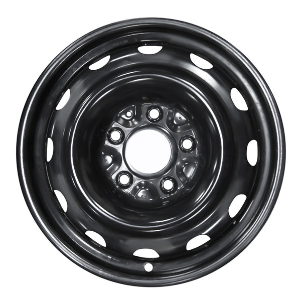 2012 dodge journey wheel 16 black steel 5 lug w2413b 4