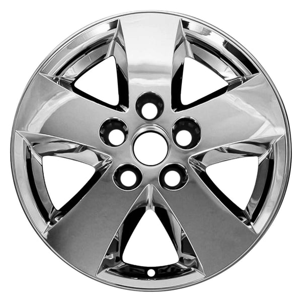 2010 dodge journey wheel 17 light pvd chrome aluminum 5 lug w2421lpvd 2