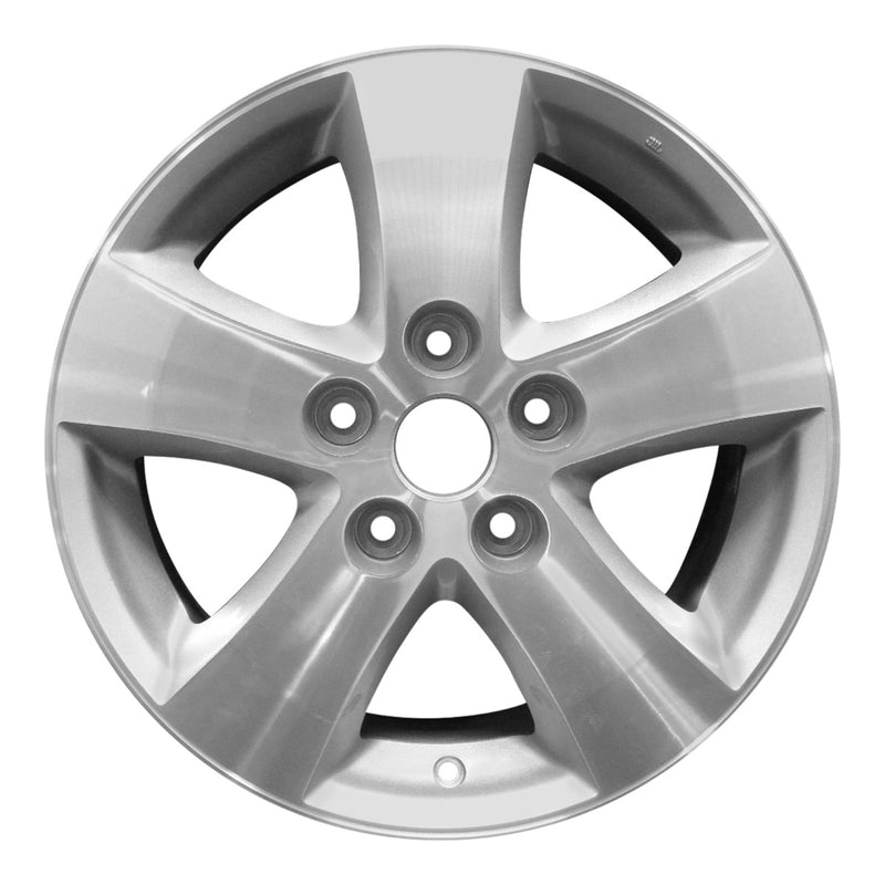 2009 dodge caravan wheel 17 machined silver aluminum 5 lug rw2421ms 13