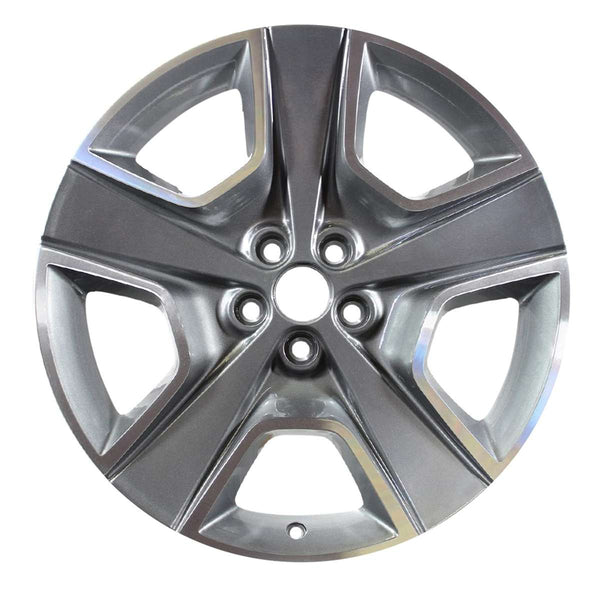 2014 dodge charger wheel 20 polished charcoal aluminum 5 lug w2437pc 4