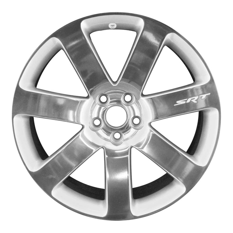 2011 chrysler 300 wheel 20 polished silver aluminum 5 lug w2438ps 4