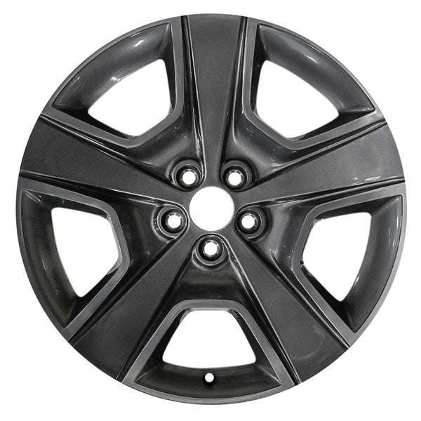 2013 dodge challenger wheel 20 machined charcoal aluminum 5 lug w2440mc 2