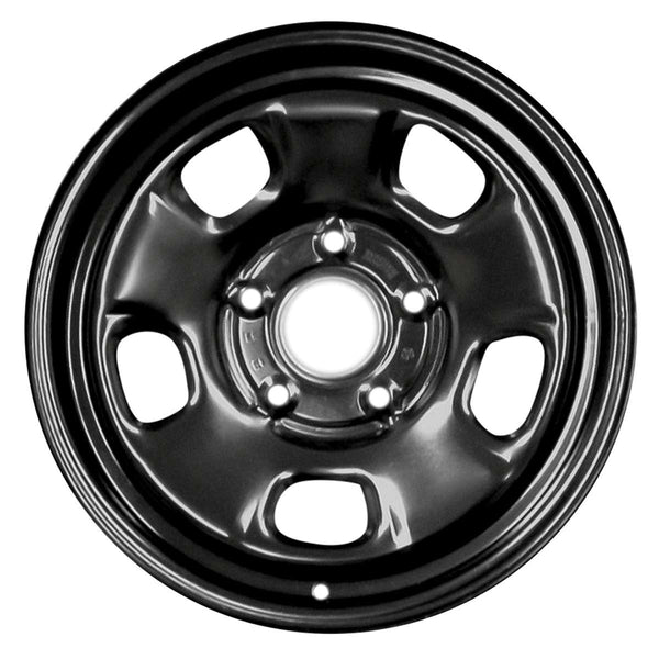 2016 dodge ram wheel 17 black steel 5 lug w2449b 4