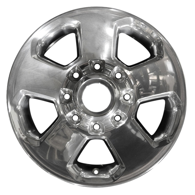 2017 dodge ram wheel 17 polished aluminum 8 lug w2498p 4