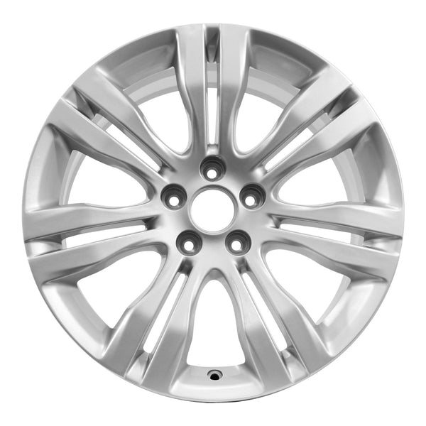 2015 chrysler 200 wheel 18 silver aluminum 5 lug w2512s 1